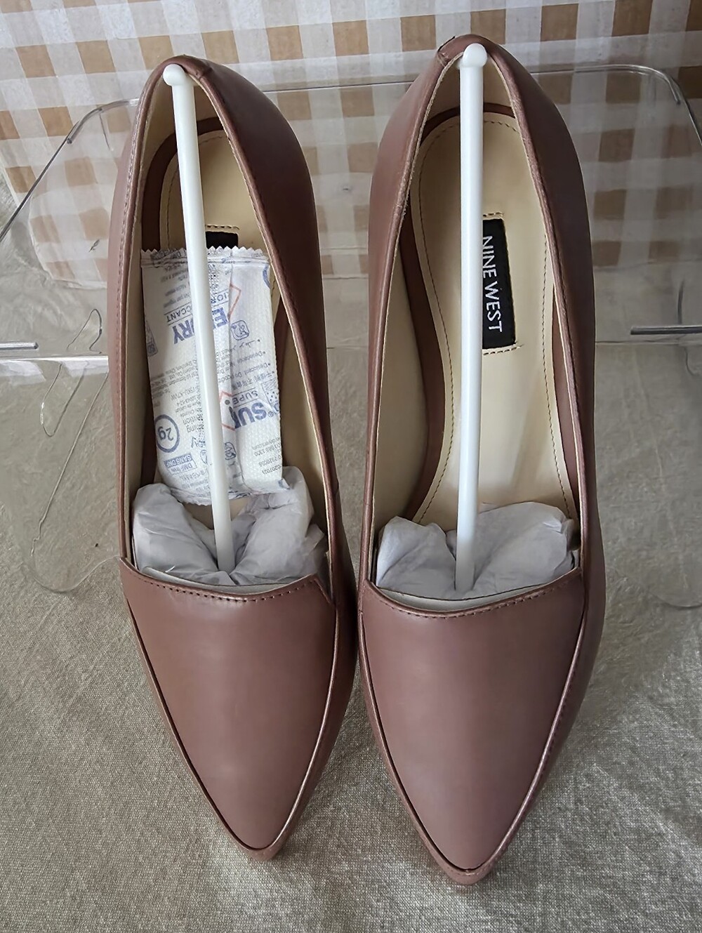 Nine West Leather Flats ◇ Size 8 M ◇ Medium Brown